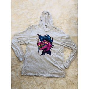 DBH Punk Komodo Dragon Long Sleeve Tee